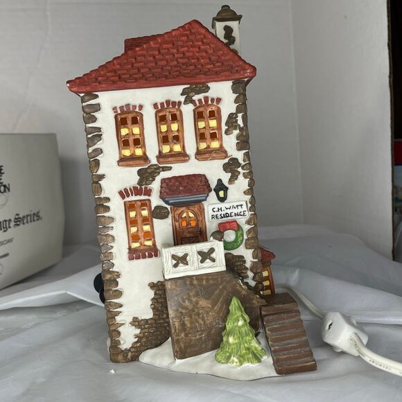 Department 56 “C.H.Watt Physician”building from the Dicken’s Village Series. - Picture 7 of 9